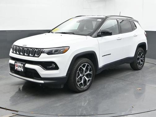 Bright White Clearcoat 2025 Jeep Compass Limited