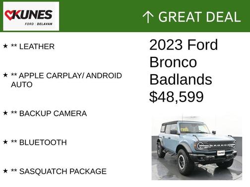 2023 Ford Bronco Badlands