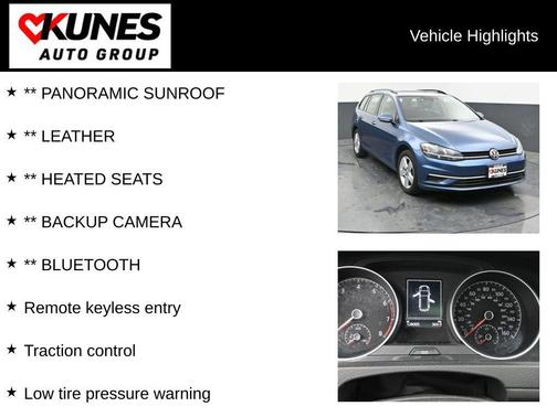 2018 Volkswagen Golf SportWagen TSI SE