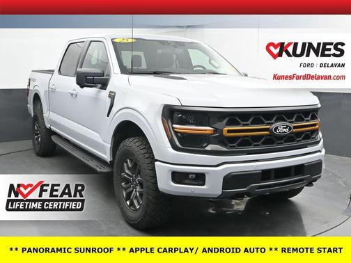 Space White Metallic 2025 Ford F-150 Tremor