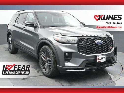 Carbonized Gray Metallic 2026 Ford Explorer Platinum