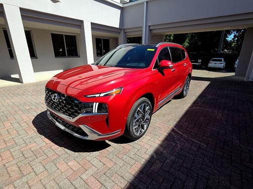 Calypso Red 2023 Hyundai SANTA FE Calligraphy