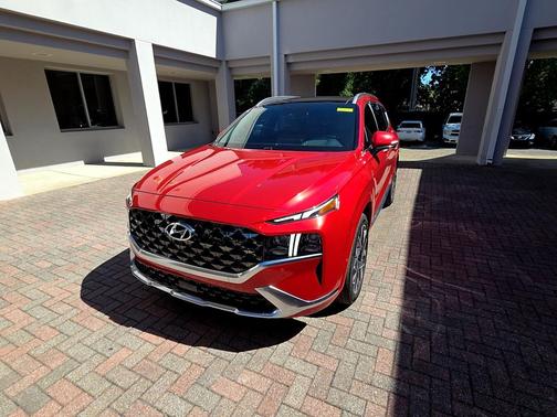 Calypso Red 2023 Hyundai SANTA FE Calligraphy