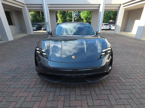 Volcano Grey Metallic 2021 Porsche Taycan 4S