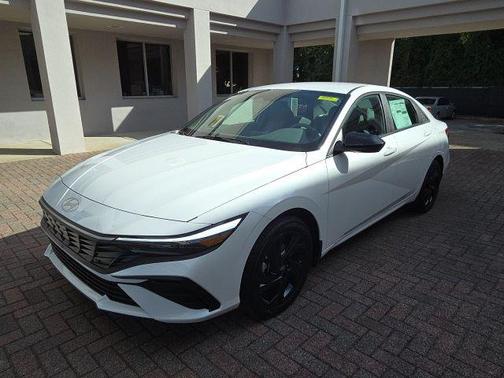 Serenity White Pearl 2026 Hyundai ELANTRA Sport