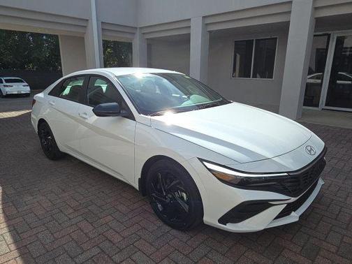 Serenity White Pearl 2026 Hyundai ELANTRA Sport