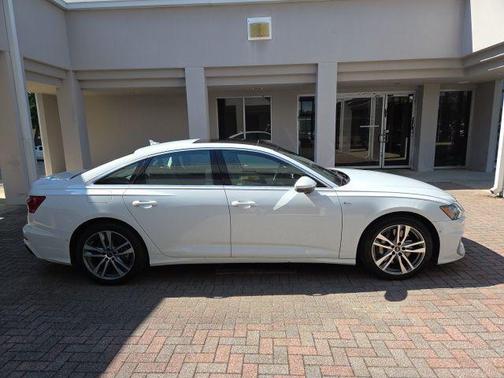 Glacier White Metallic 2022 Audi A6 3.0T Prestige Quattro