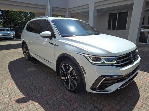 Opal White Pearl 2024 Volkswagen Tiguan 2.0T SEL R-Line 4MOTION