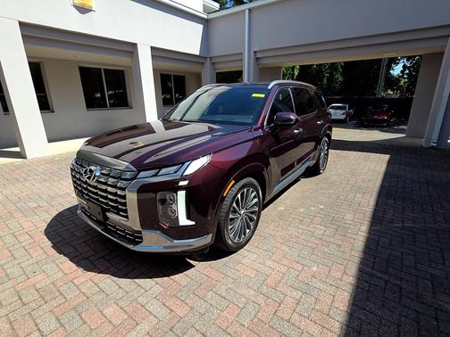 Sierra Burgundy 2024 Hyundai PALISADE Calligraphy