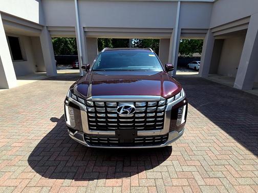 Sierra Burgundy 2024 Hyundai PALISADE Calligraphy