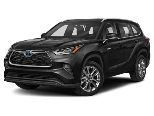 Midnight Black Metallic 2022 Toyota Highlander Hybrid Limited