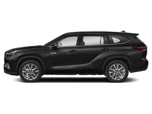 Midnight Black Metallic 2022 Toyota Highlander Hybrid Limited