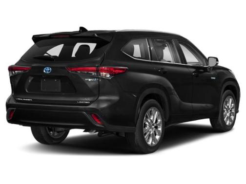 Midnight Black Metallic 2022 Toyota Highlander Hybrid Limited
