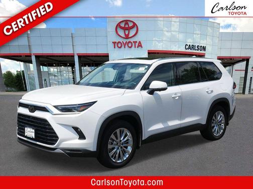 Wind Chill Pearl 2026 Toyota Grand Highlander Platinum