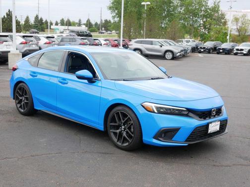 Boost Blue Pearl 2023 Honda Civic Sport Touring