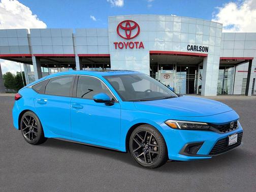 Boost Blue Pearl 2023 Honda Civic Sport Touring