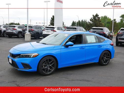 Boost Blue Pearl 2023 Honda Civic Sport Touring