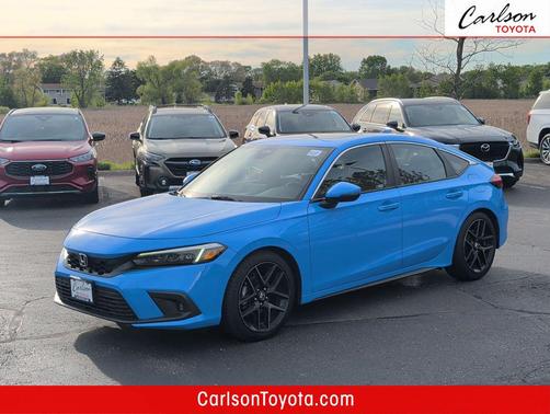 Boost Blue Pearl 2023 Honda Civic Sport Touring