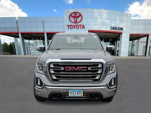 Satin Steel Metallic 2019 GMC Sierra 1500 SLT