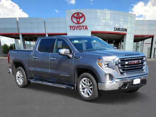 Satin Steel Metallic 2019 GMC Sierra 1500 SLT