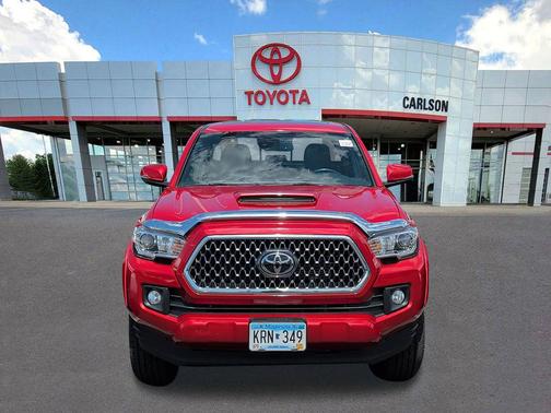 Barcelona Red Metallic 2019 Toyota Tacoma TRD Sport