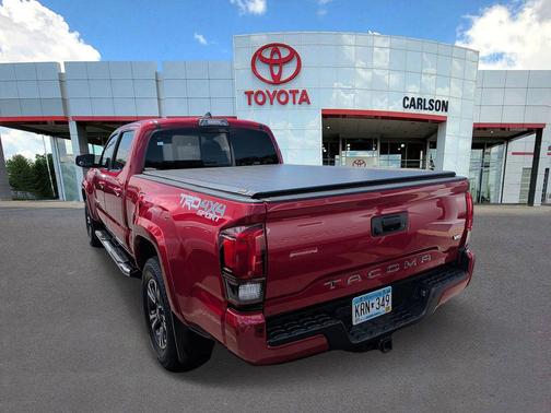 Barcelona Red Metallic 2019 Toyota Tacoma TRD Sport