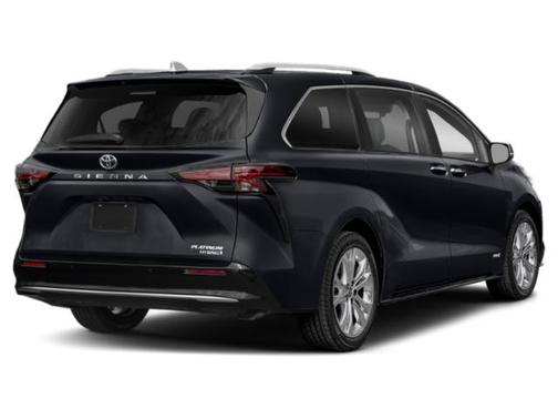 Midnight Black Metallic 2022 Toyota Sienna Platinum