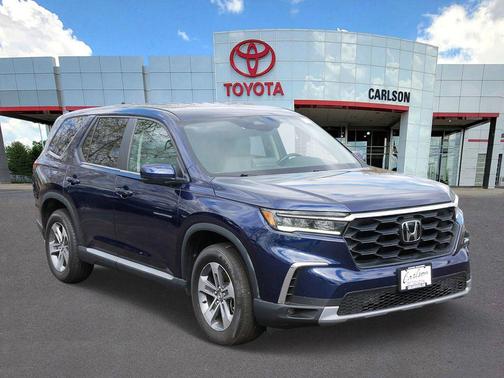 Obsidian Blue Pearl 2023 Honda Pilot AWD EX-L 7 Passenger