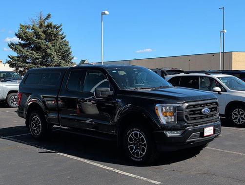 Agate Black Metallic 2023 Ford F-150 XLT
