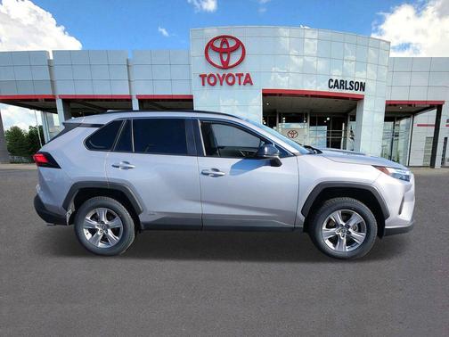 Silver Sky Metallic 2025 Toyota RAV4 Hybrid LE