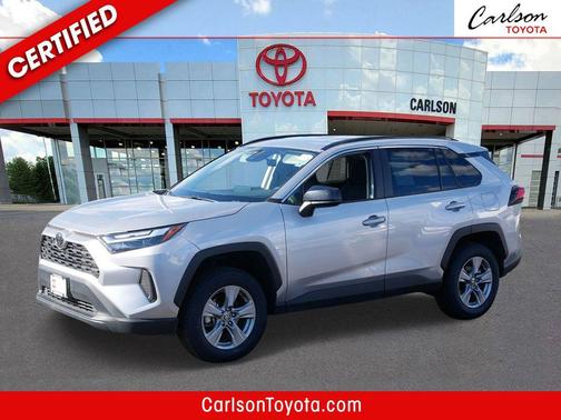 Silver Sky Metallic 2025 Toyota RAV4 Hybrid LE