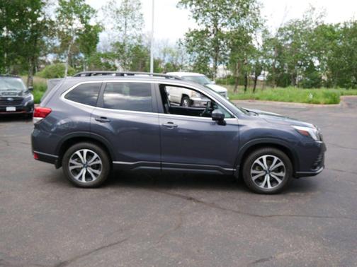Gray Metallic 2024 Subaru Forester Limited