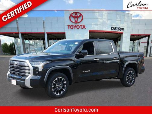 Midnight Black Metallic 2025 Toyota Tundra Limited