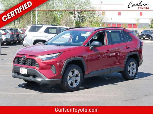 Pearl 2025 Toyota RAV4 Hybrid LE