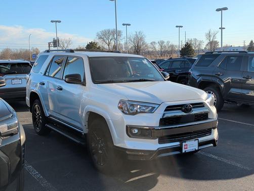 Blizzard Pearl 2021 Toyota 4Runner Nightshade Special Edition