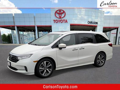 Platinum White Pearl 2023 Honda Odyssey Touring