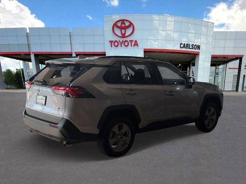 Silver Sky Metallic 2025 Toyota RAV4 Hybrid XLE