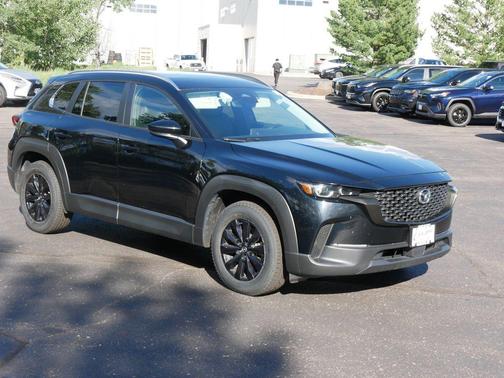 Jet Black Mica 2025 Mazda CX-50 2.5 S Preferred Package