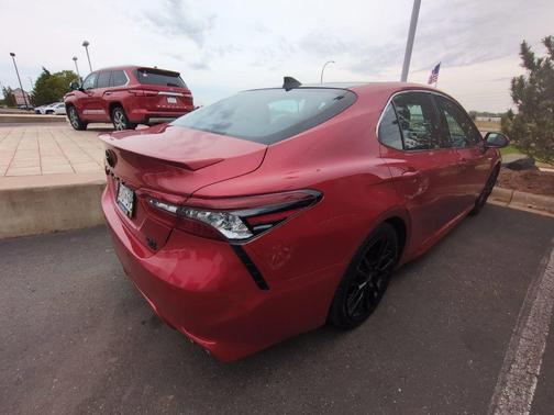 Supersonic Red 2021 Toyota Camry XSE