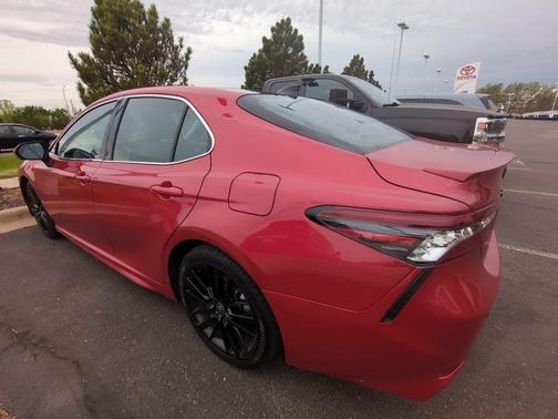 Supersonic Red 2021 Toyota Camry XSE