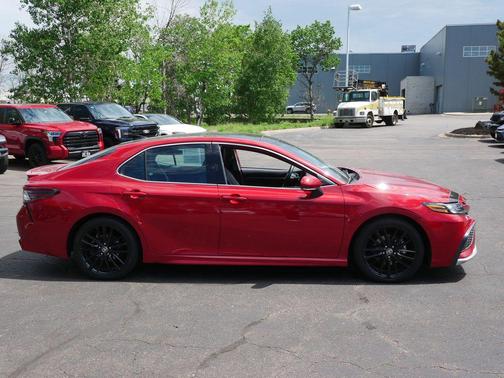 Supersonic Red 2021 Toyota Camry XSE