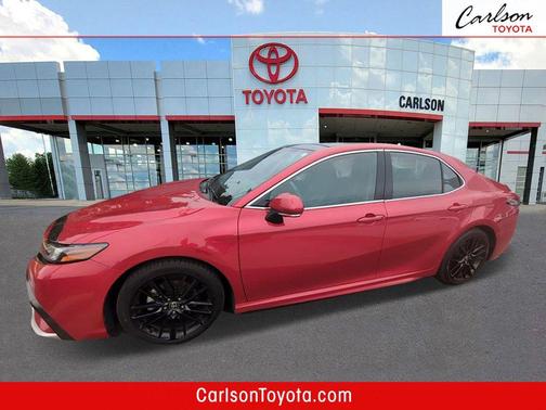 Supersonic Red 2021 Toyota Camry XSE
