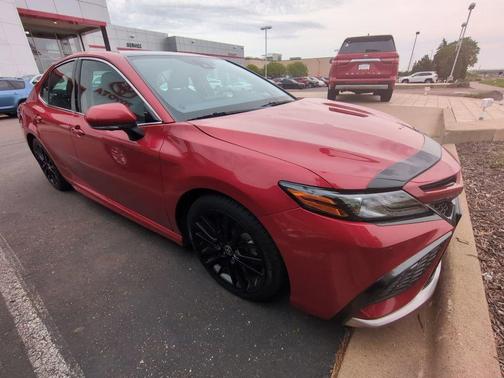 Supersonic Red 2021 Toyota Camry XSE