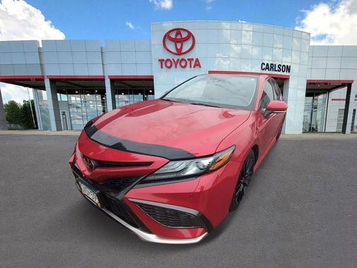 Supersonic Red 2021 Toyota Camry XSE