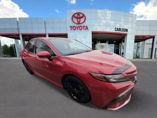 Supersonic Red 2021 Toyota Camry XSE
