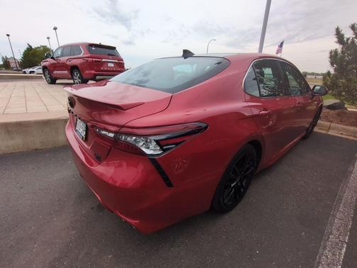 Supersonic Red 2021 Toyota Camry XSE