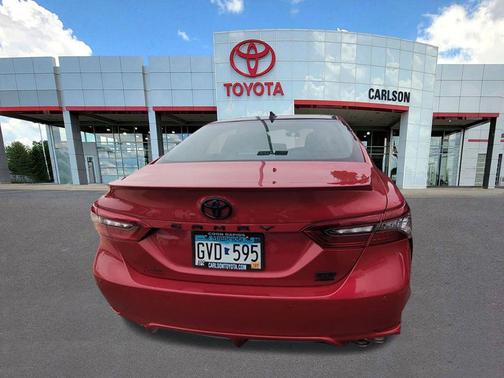 Supersonic Red 2021 Toyota Camry XSE