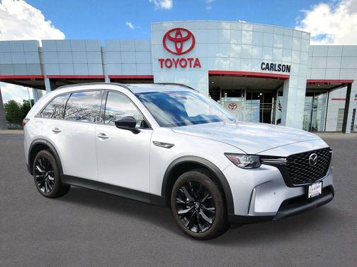 Sonic Silver 2025 Mazda CX-90 PHEV Premium Sport