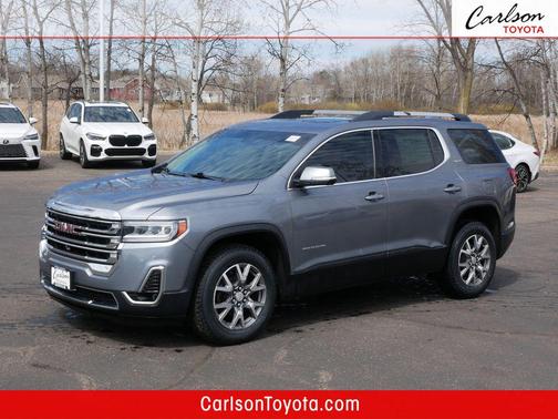 Satin Steel Metallic 2020 GMC Acadia AWD SLT