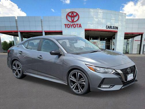 Gun Metallic 2021 Nissan Sentra SR